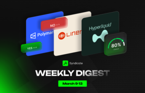 Syndicate Weekly Digest: предикт-маркеты, токены и новые игроки