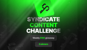 Syndicate Content Challenge: Weekly $100 Giveaway
